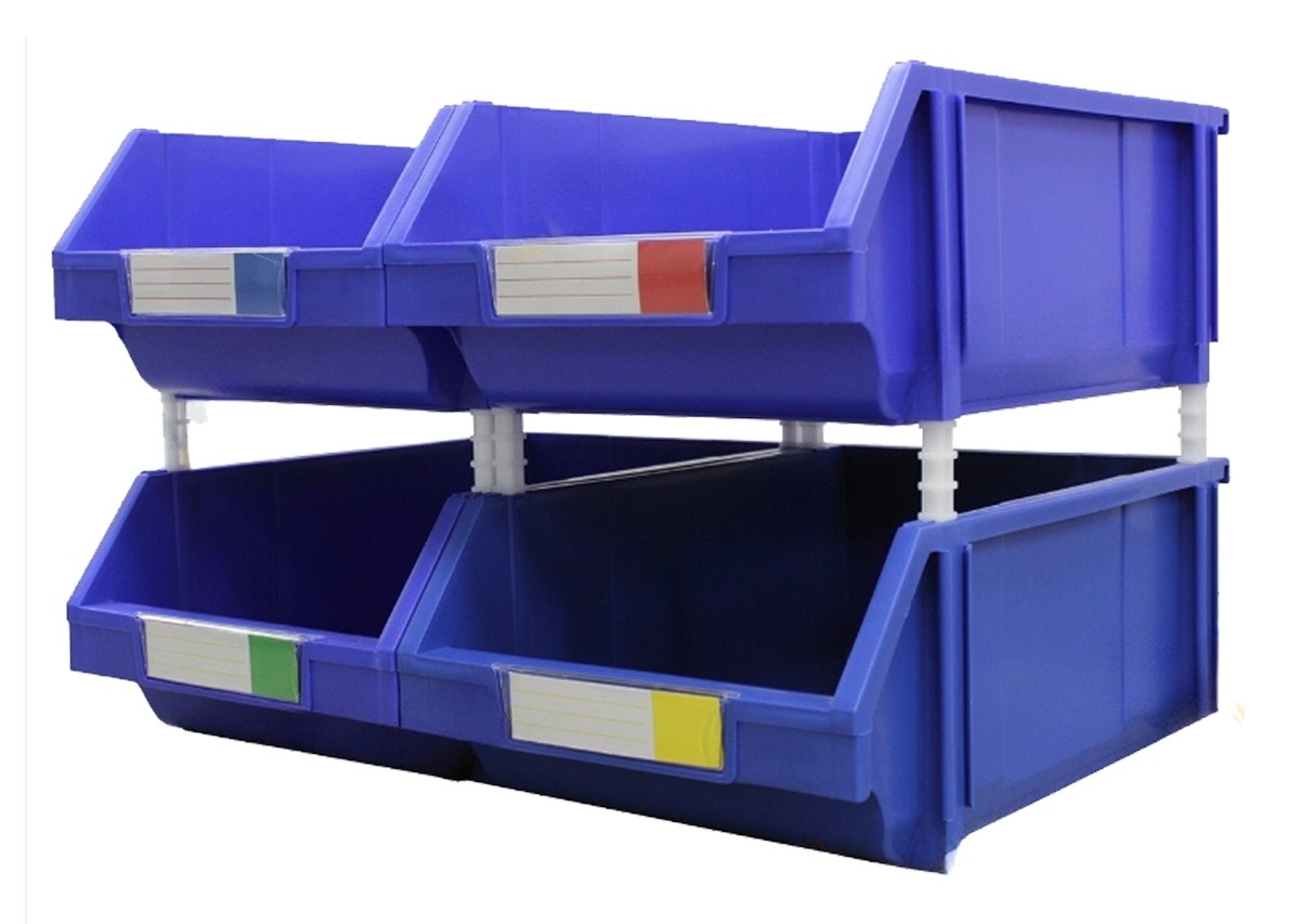 Plastic parts bins - storage boxes